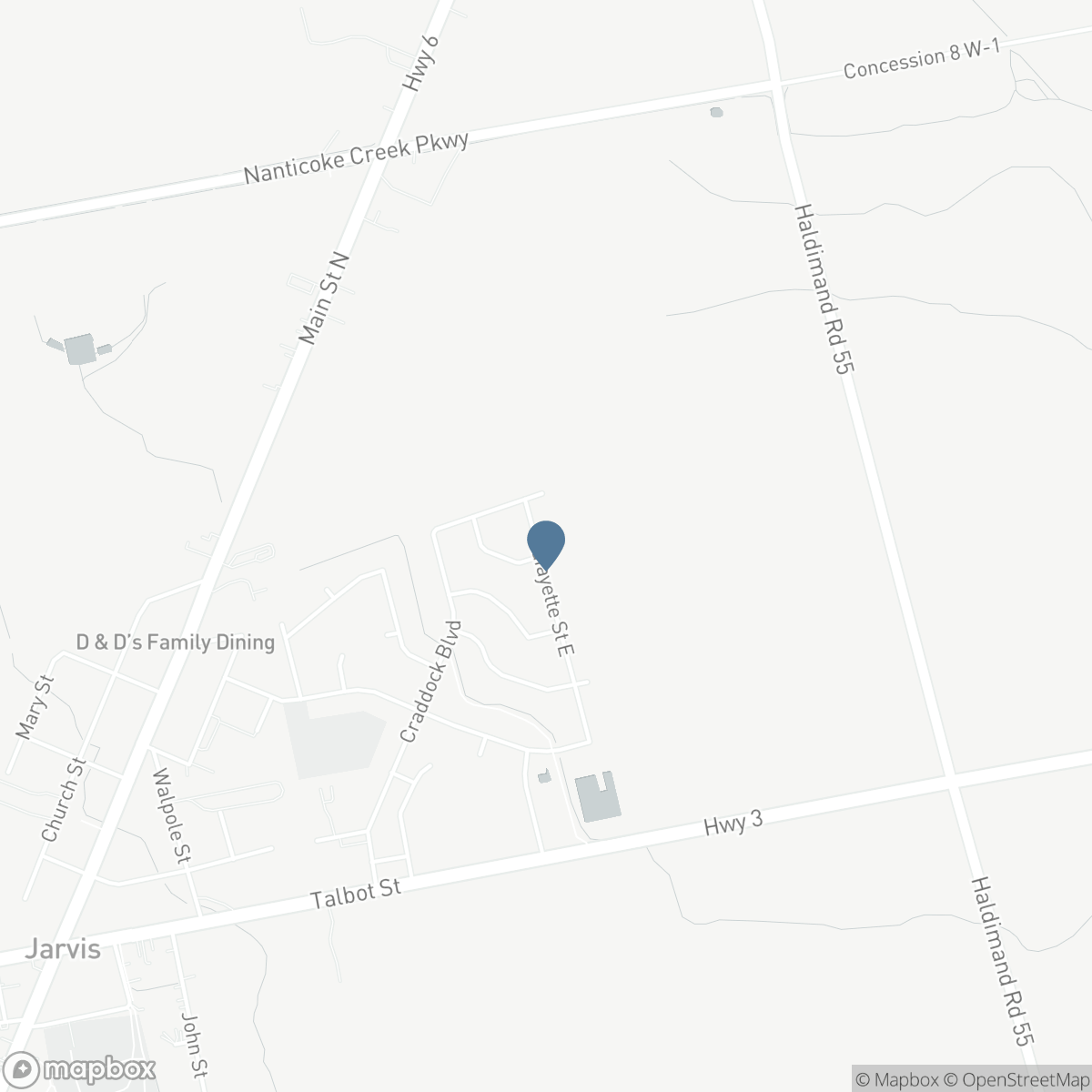 219 LAFAYETTE STREET E, Jarvis, Ontario N0A 1J0